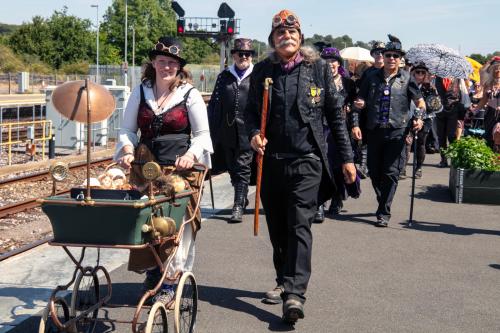 Steampunk Extravaganza With Classic cars